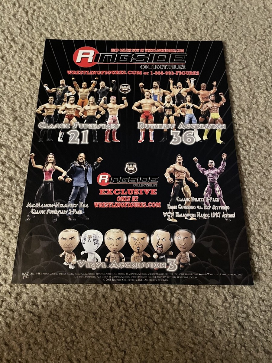 2008 WWE Ringside DELUXE CLASSIC EDDIE GUERRERO REY MYSTERIO