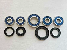 Kawasaki KZ750R GPz 1982 Front and Rear Wheel Bearings And Seals