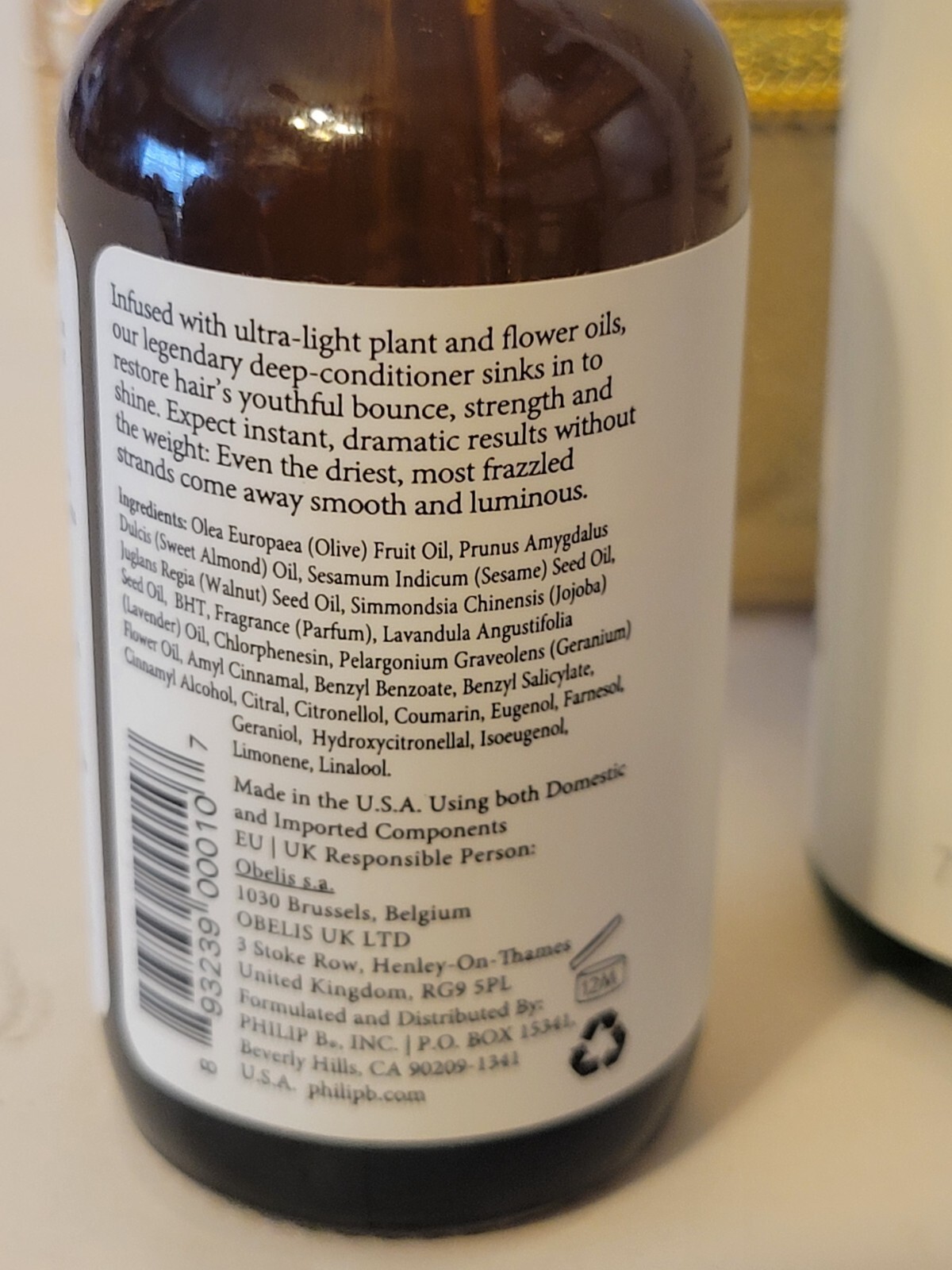 Philip B Four Step Essential Oil Hair & Scalp Treatment Set With Case NEW