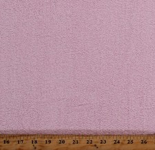 Terry Cloth Baby Pink 45" Wide Absorbent Cotton Fabric by the Yard A351.22 