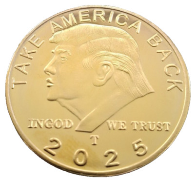 Donald Trump US-Präsident Gedenkmünze Medaille