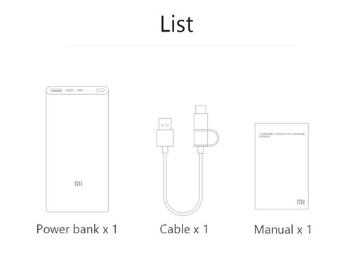 Xiaomi 10000mAh Power Bank USB C Fast Battery Charger For iPhone Samsung Android - Picture 12 of 14
