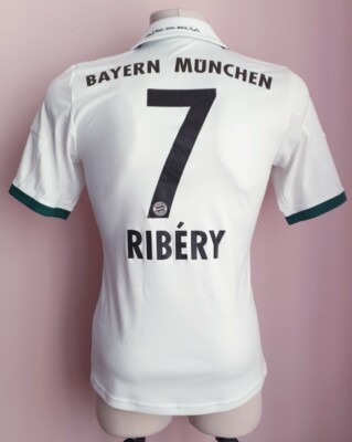 Bayern Munich 2013 - 2014 Away football Adidas shirt #7 Ribéry | eBay