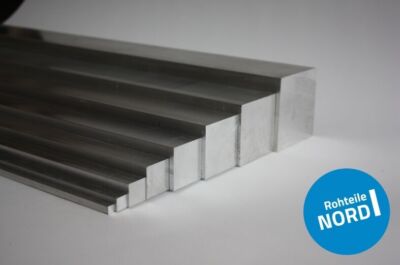 Aluminium Vierkant Vierkantstab Alu Block Vollstab AlMgSi0,5 Block 4kant 4-kant