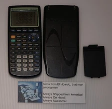 Texas Instruments TI-83 Plus Graphing Calculator Working With Fresh Batteries