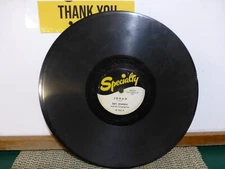 REV RIMSON JONAH PART 1  /  JONAH PART 2    78  10'  VG DEEP BLACK GOSPEL