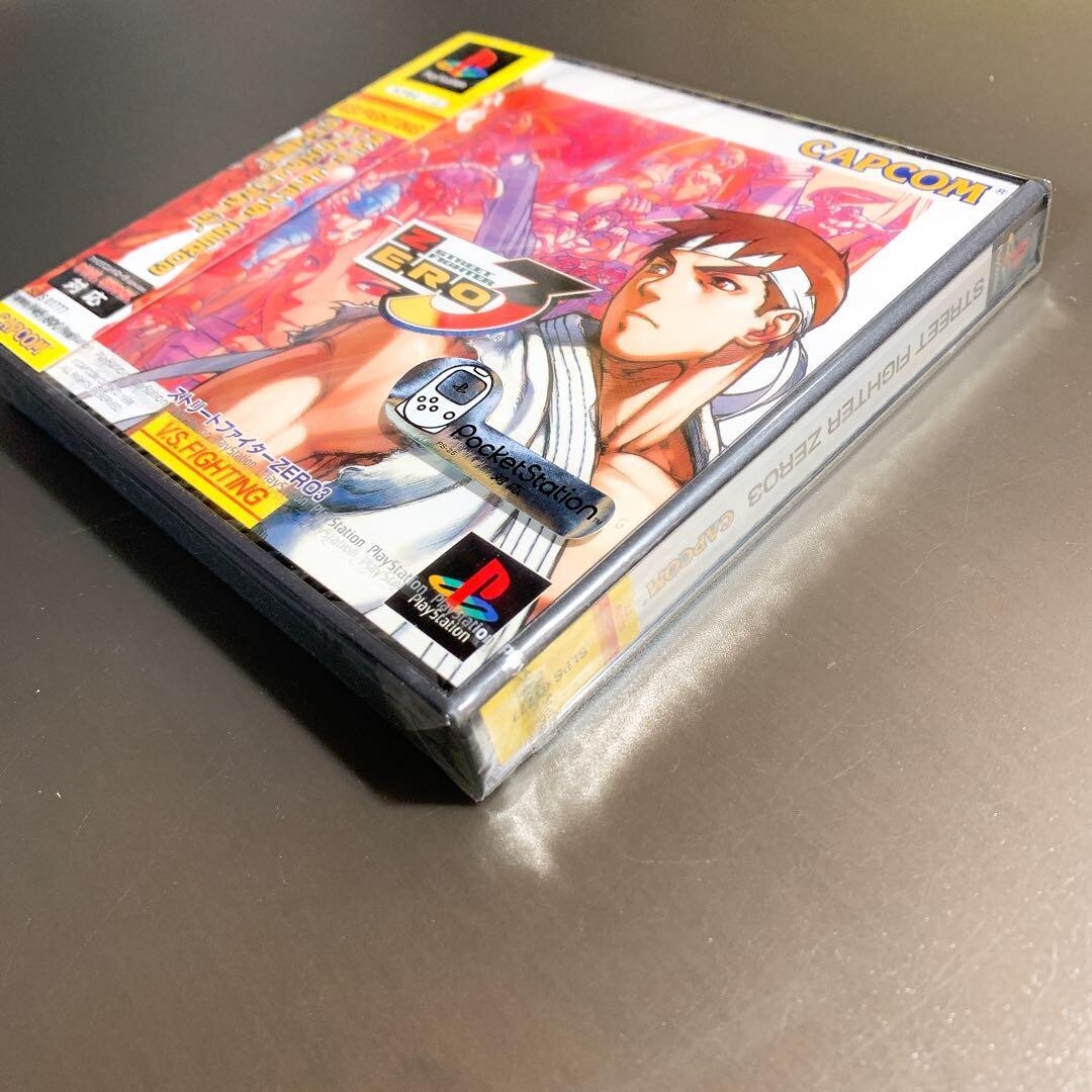 Street Fighter Zero 3 alpha 3 Japan version PS1 New Sealed Street Fighter Zero 3 alpha 3 Japan version PS1 New Sealed
