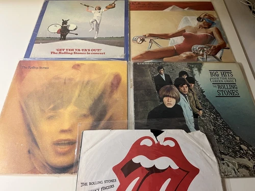 The Rolling Stones Lot Of 4 Get Yer yaya's out, Goats Head Soup, Big Hits, more