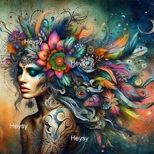 Digital Image Picture Photo Wallpaper Wall Art Room Art AI Art Sample Product