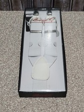 Men's Suspenders Brand Q White 1.25 In Clip On Style SP-10-A NIB