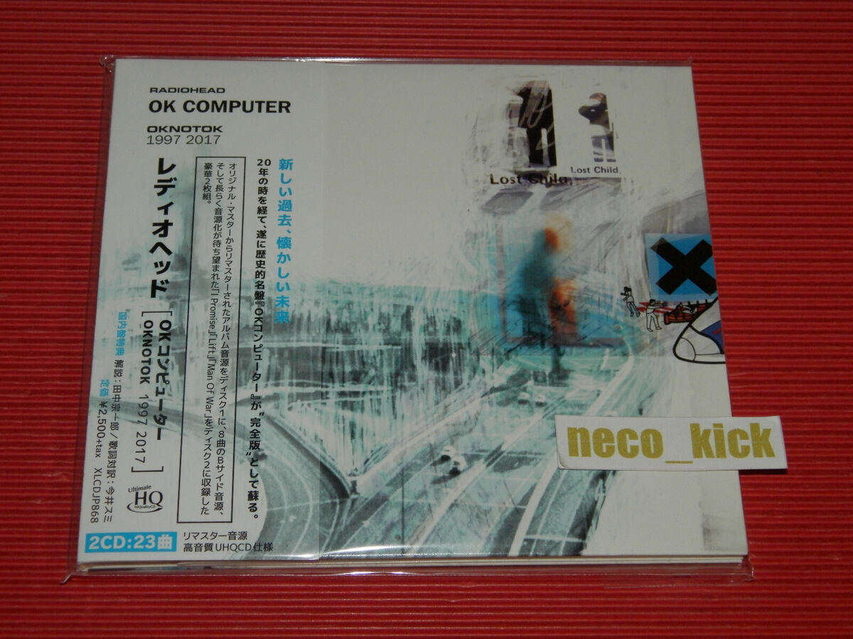 RADIOHEAD OK COMPUTER OKNOTOK 1997 2017 JAPAN 2 UHQ CD 4BT RADIOHEAD OK COMPUTER OKNOTOK 1997 2017 JAPAN 2 UHQ CD 4BT