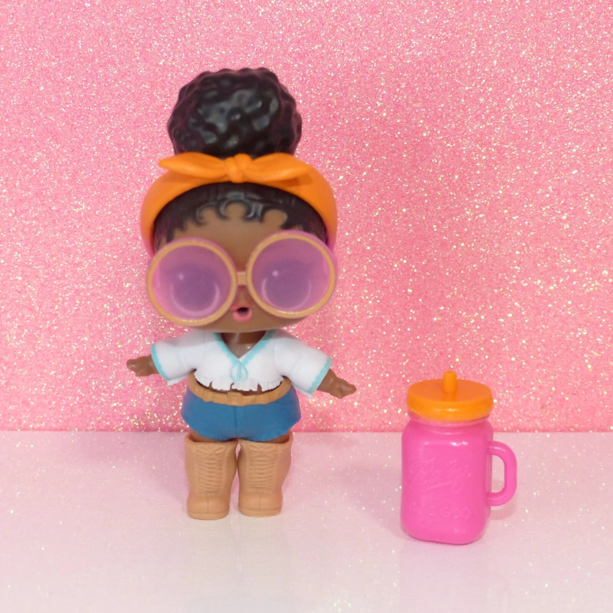 POUP E DOLL LOL SURPRISE FOXY AFRO BABY HAIRS