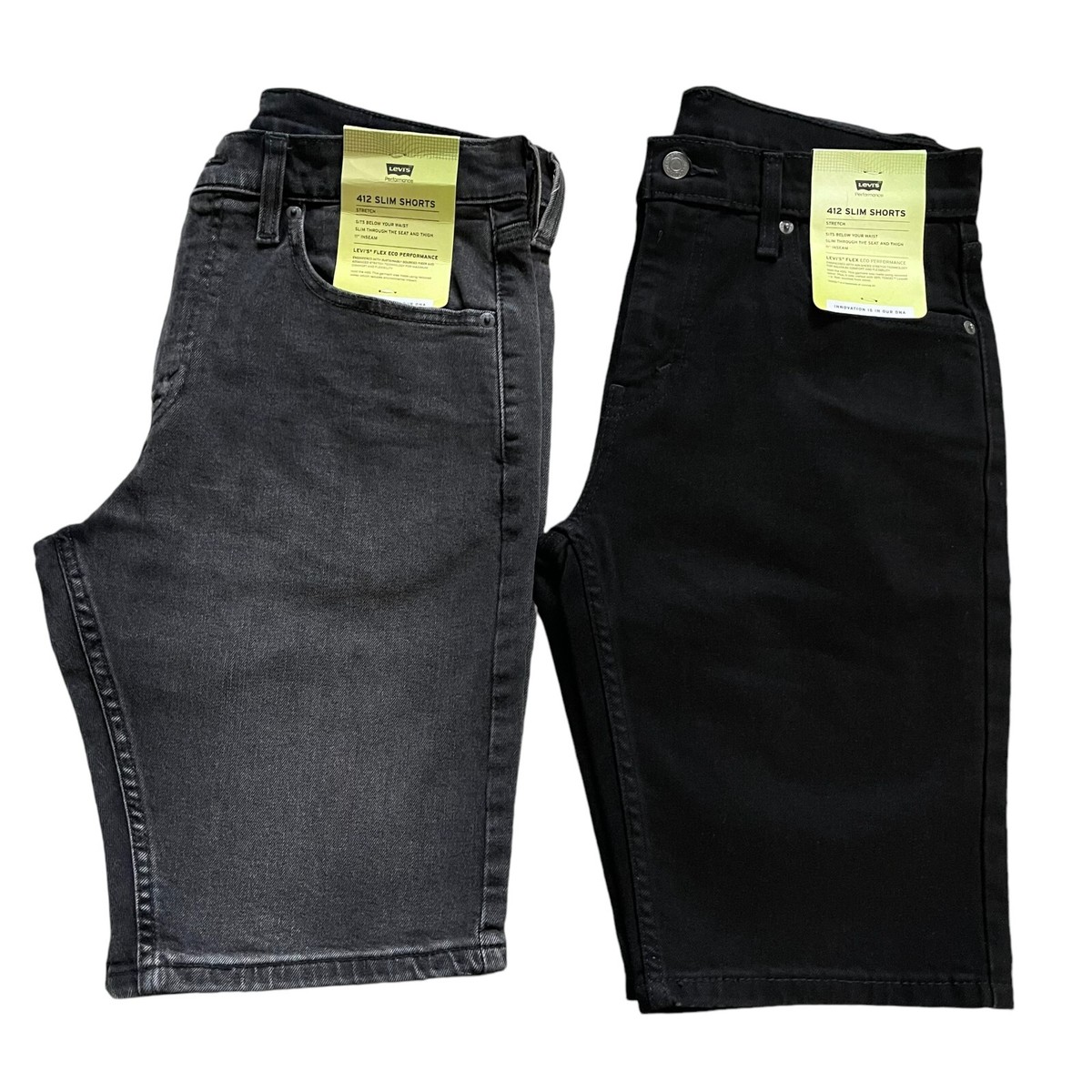 Levi's 412 Men's Slim Stretch Denim Mid Rise 11