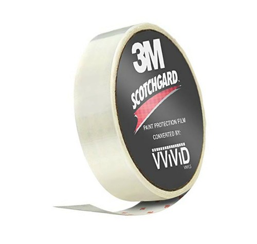VViViD 3M Clear Scotchgard Paint Protector Vinyl Wrap 2 Inch Wide Tape Roll (...