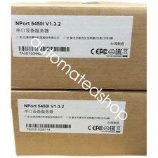 1pcs NEW MOXA NPort 5450I 4-port RS-232/422/485 with Opto-isolated Server