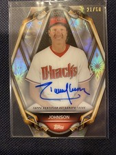2019 Topps High Tek Randy Johnson PortraiTEK Auto /60
