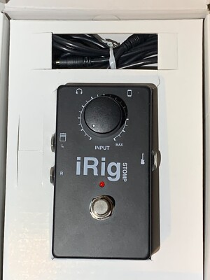 アンプ iRig Stomp I/O IK multimedia iRig Stomp I/O