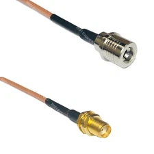RG316 QMA MALE to SMA FEMALE RF Cable Rapid-SHIP LOT