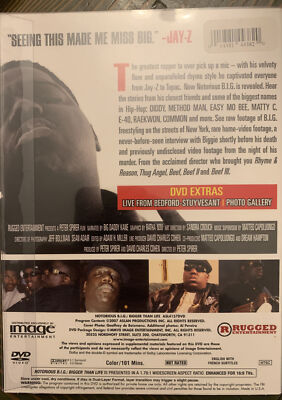 Notorious Big - Bigger Than Life (DVD Movie) Widescreen