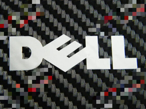 DELL Silver Metal Logo Sticker For Laptop PC Tablet Desktop Computer Digital - Picture 10 of 12