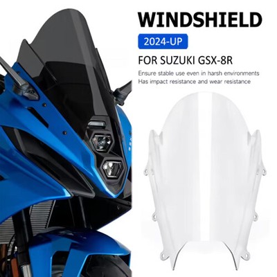 Windscreen Windshield Wind Shield Screen Deflector Protector For Suzuki GSX-8R