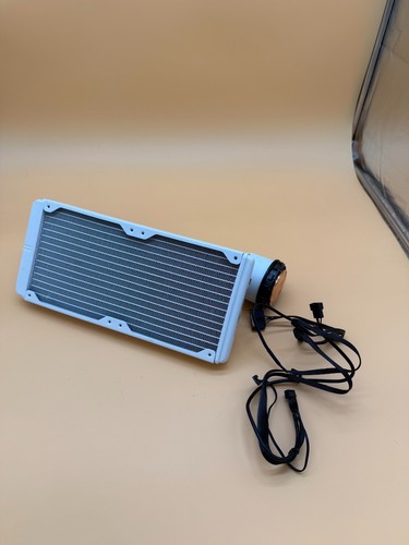 NZXT Kraken 280 RGB 2x140mm AiO Liquid CPU Cooler - Matte White 3150Z - Photo 8/13