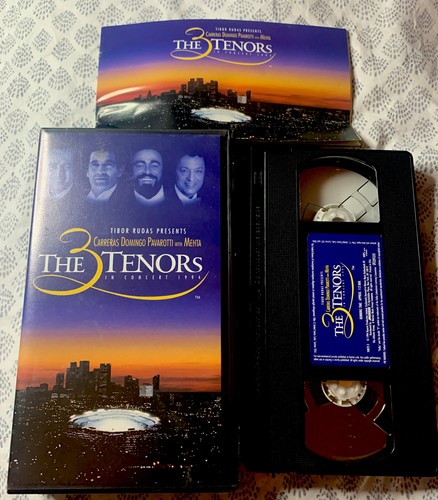 The Three Tenors in Concert 1994 Jose Carreras Placido Domingo Luciano Pavarotti