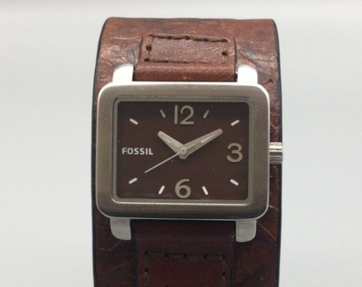 Armband Fossil Uhr Eckig Damen Fossil Uhr Damen Silberfarben