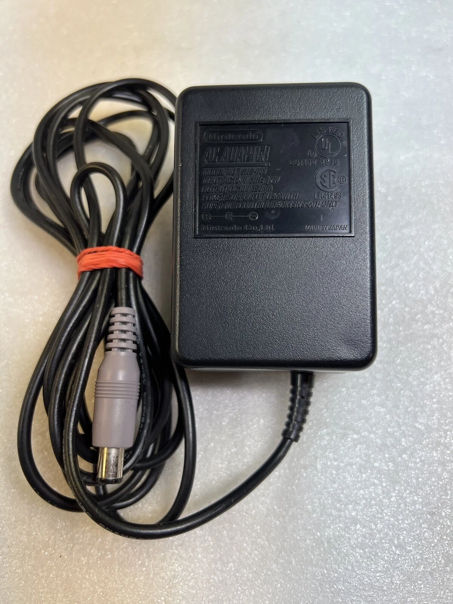 Super Nintendo SNES SNS 002 ORIGINAL AC Adapter Power Supply