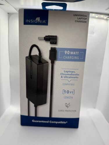 Insignia Universal 90W Laptop Charger for Acer, HP, Lenovo, Dell NS-PWLC591