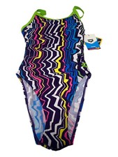 Arena Women's Challenge Back MaxLife One Piece Training Swimsuit, Size 30 PURPLE