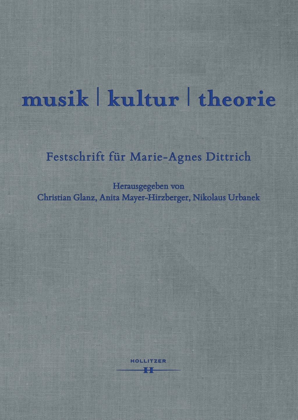 Thumbnail - Christian Glanz | Musik - Kultur - Theorie | Buch | Deutsch (2019) |