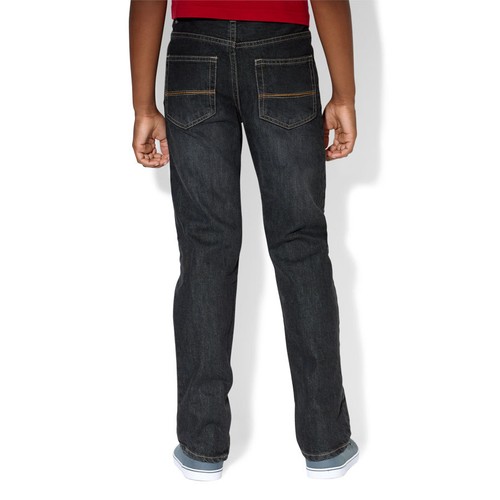 ~NEW~ Boys Denim Jeans Straight Utility Pants 4 5 6 7 8 10 Kids Gift Blue School - Picture 6 of 9