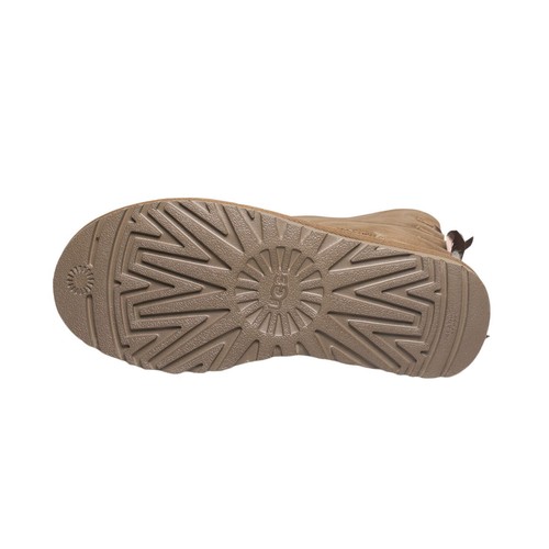 BOTAS DE MUJER UGG BAILEY BOW II ALTAS DE GAMUZA CASTAÑO RESISTENTES AL AGUA TALLA EE. UU. 7 NUEVAS - Imagen 6 de 6