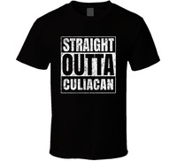 Straight Outta Culiacan Mexico Parody City Worn Look T Shirt Straight Outta Culiacan Mexico Parody City Worn Look T Shirt