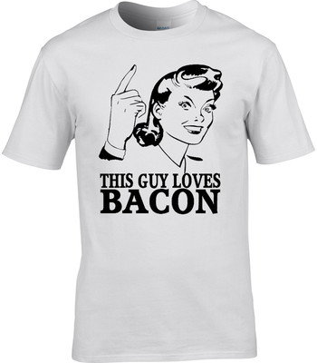 Speck Herren T-Shirt Essen lustig Hirsch essen Schweinefleisch Restaurant Koch Geschenk