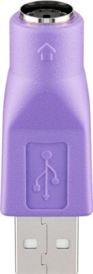 USB Adapter USB-St.(Typ A)/ Mini-DIN 6-Buchse(PS/2)Benutzung mit Kombo Tastatur