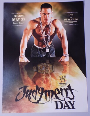 April 30 Backlash King Triple H 2003 PPV WWE WWF Poster 12x16