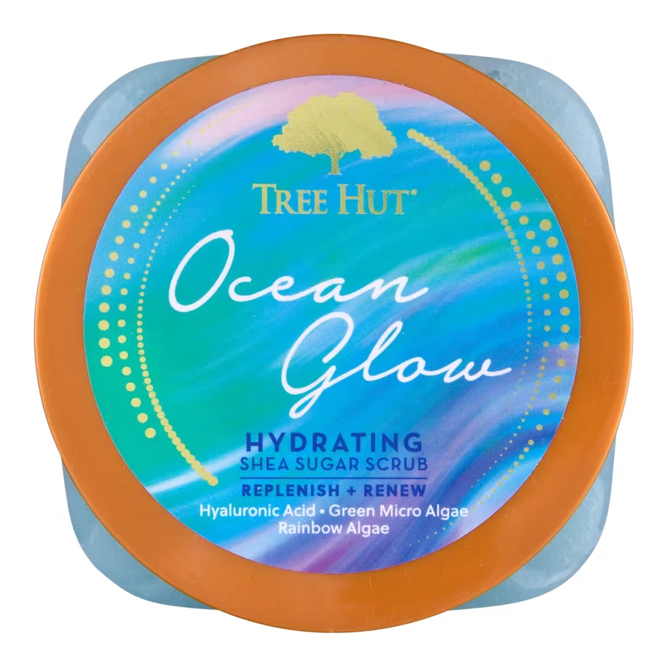 Exfoliante hidratante de azúcar de karité Tree Hut Ocean Glow - Reponer y renovar, 18 onzas Foto 4 de 4