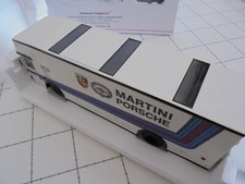 Premium Classixxs MB Racing Transporter Martini-Porsche Gris - 1/43