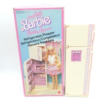 MATTEL BARBIE 4776 Refrigerator / Freezer - Vintage - defekt / unkomplett