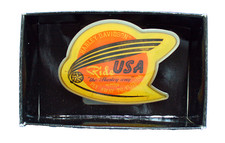 Harley Davidson MONEY CLIP Vintage Ride USA To Florida Way Hallmark Pince NEW