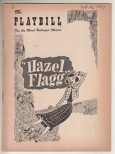 "Hazel Flagg"  Playbill  1953   Broadway   Helen Gallagher, Thomas Mitchell 