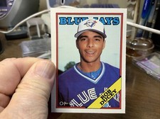 1988 O-Pee-Chee Toronto Blue Jays Baseball Card #106 Rob Ducey