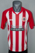 Accrington STANLEY Trikot 2014/2015 Heim Fußball Hemd Herren Größe Erwachsene S