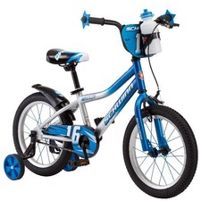 16/" Children BMX Girls Kids Bike Bicycle With Training Wheels Steel Frame 16G