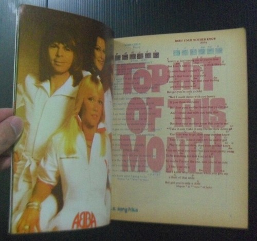 1979 Vintage ABBA Linda Ronstadt Village People Doobie Brothers Book MEGA RARE!! - Picture 7 of 12