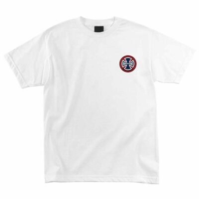Independent Trucks SUSPENSION SKETCH Skateboard T Shirt WHITE w