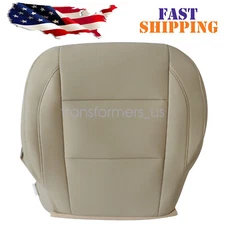For 2004-2010 Infiniti QX56 Driver Bottom Replacement Leather Seat Cover Tan