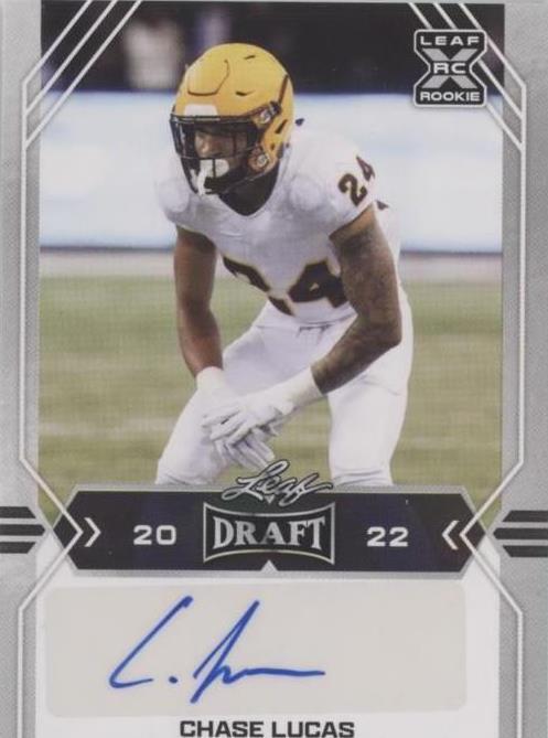 2022 Leaf Draft Chase Lucas #BA-CL2 - 1 of 2